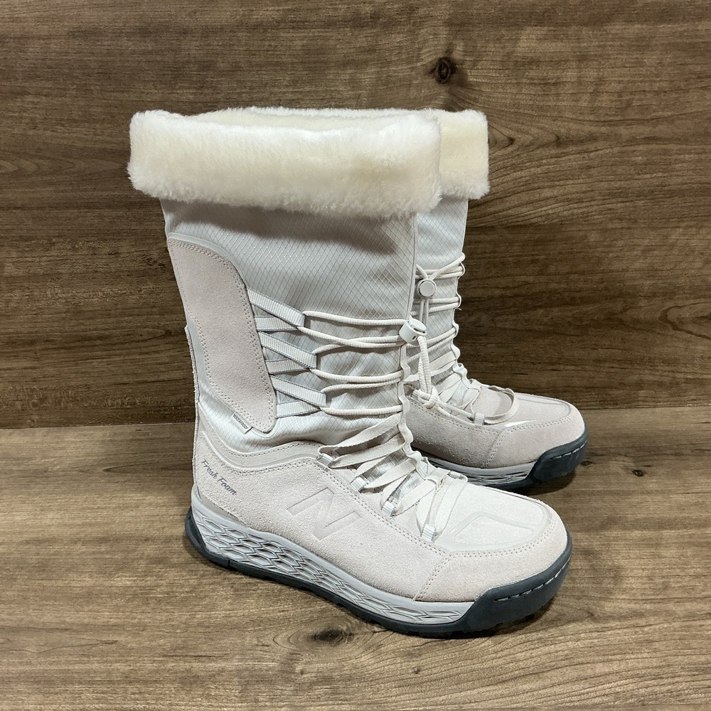 New Balance BW1000WT Winter Snow Boots Womens Size 8 B Waterproof Fresh Foam NEW